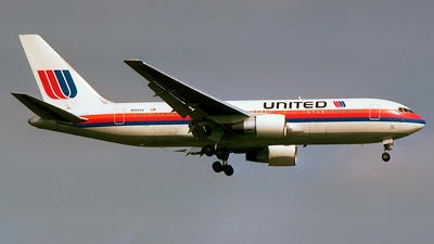 UA B767-200-N602UA ユナイテッド航空 Airlinertags UA B767-200