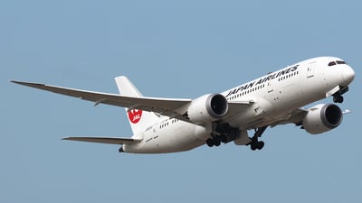 JA823J - Boeing 787-8 Dreamliner - Japan Airlines - Flightradar24