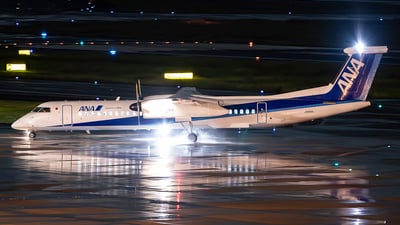JA856A - De Havilland Canada Dash 8-400 - All Nippon Airways