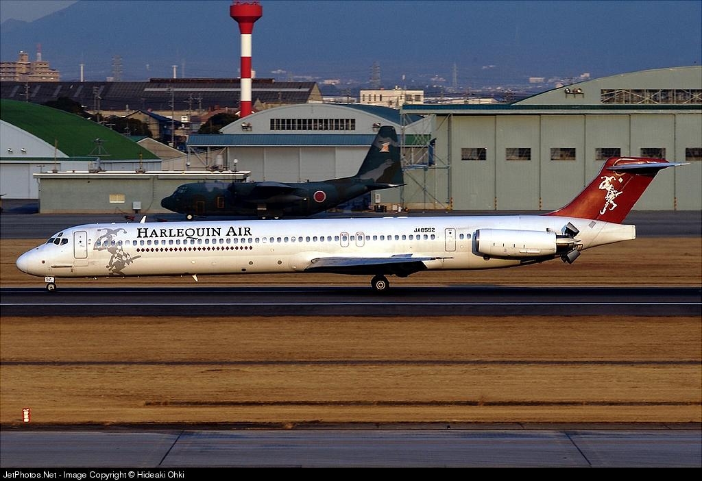 JA8552 | McDonnell Douglas MD-81 | Harlequin Air | Hideaki Ohki