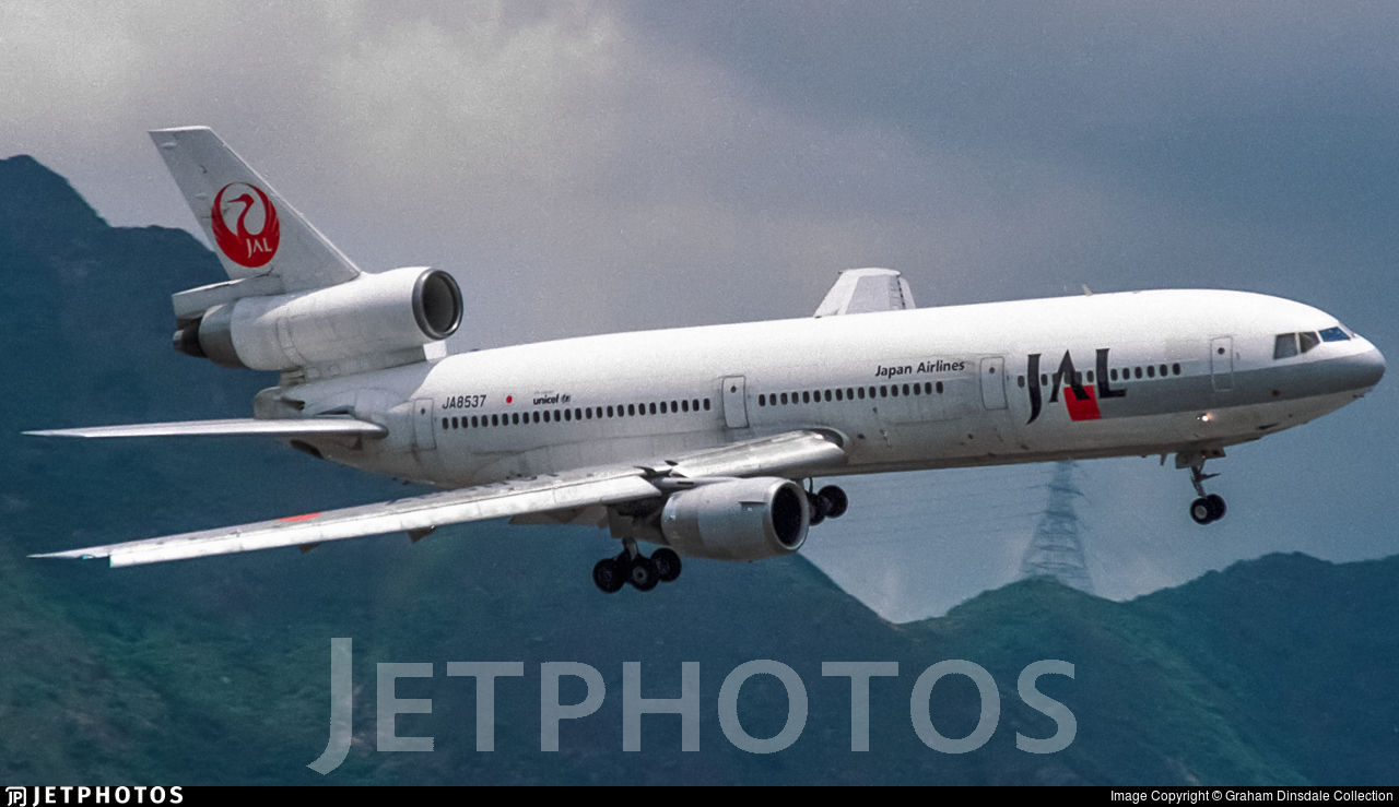 JA8537 | McDonnell Douglas DC-10-40 | Japan Airlines (JAL