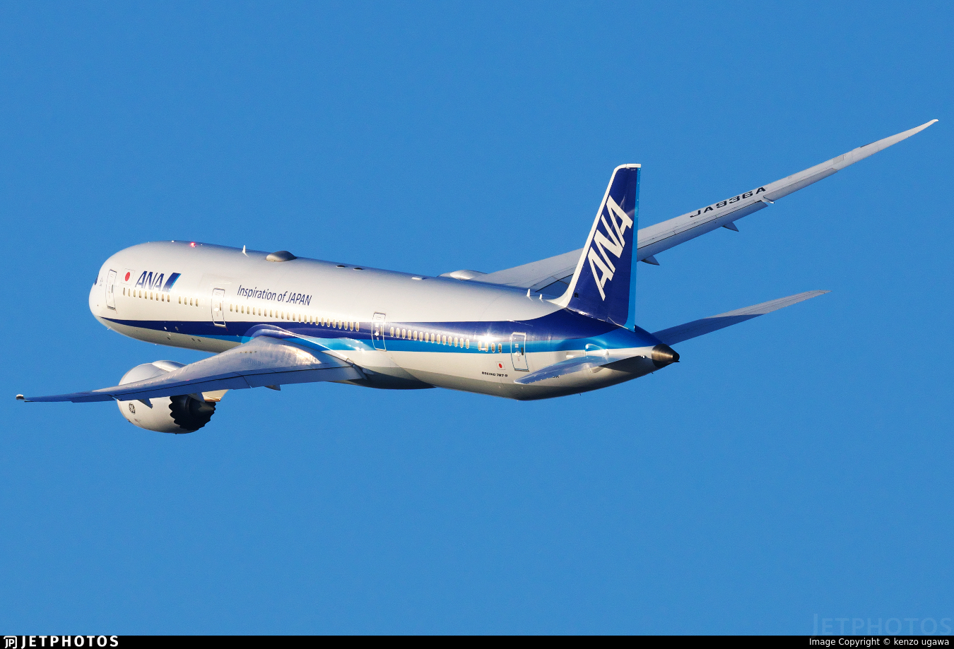 JA936A | Boeing 787-9 Dreamliner | All Nippon Airways (ANA