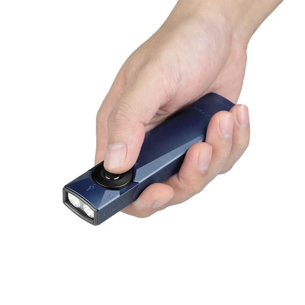 Arkfeld Ultra 3-in-1 EDC Flashlight 1400 Lumens UV Green Laser OAL