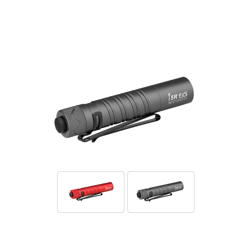 i5R EOS 赤/ガンメタルグレー - Olight Japan