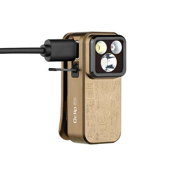 OCLIP Pro 多機能プロフェッショナルライト 高輝度 防水 USB充電