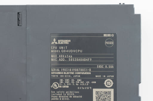 三菱 CPUユニット Q04UDVCPU (17年製) | 保守部品.com