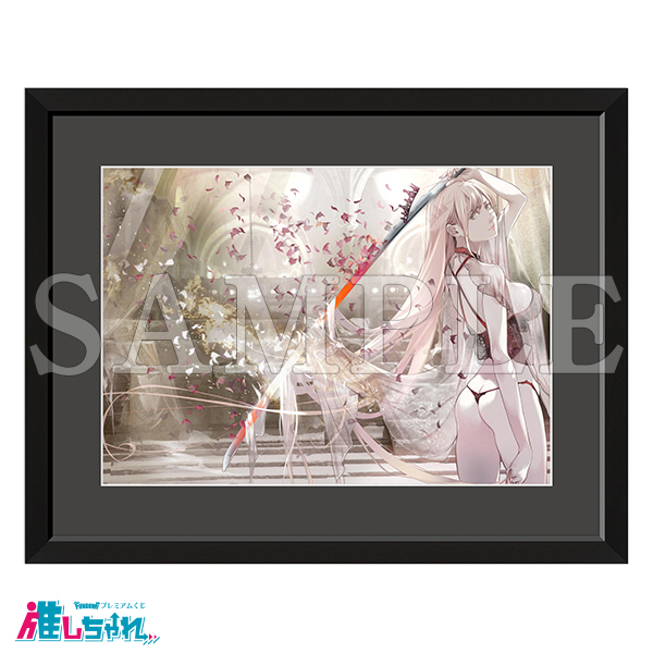 化物語 推しちゃれ くじ A賞 複製画 キャラファイングラフ 戦場ヶ原