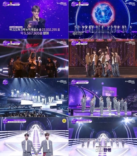 BOYS II PLANET」ファイナルで新曲を含む3曲を披露…デビューグループ