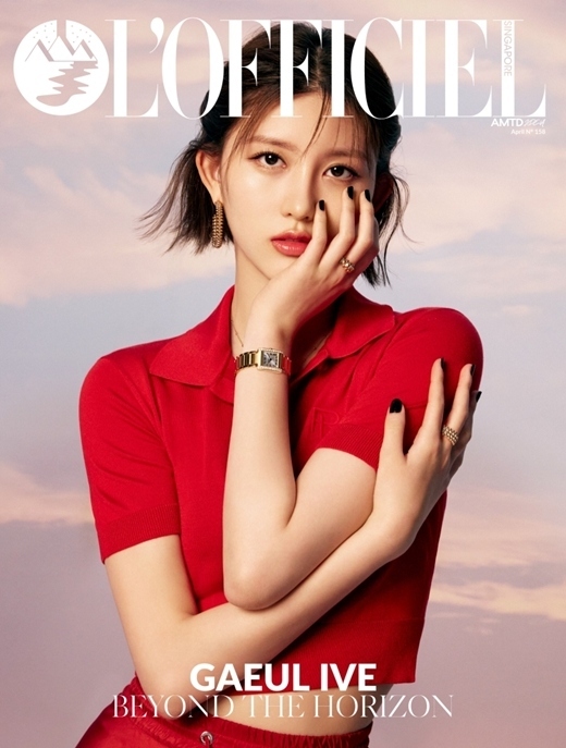 IVE ガウル、シンガポールのファッション誌に登場！1stフルアルバム「I