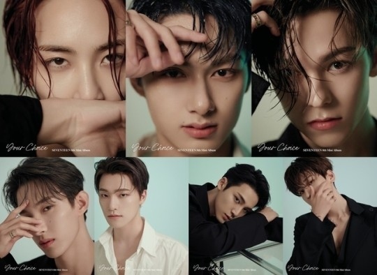 SEVENTEEN、8thミニアルバム「Your Choice」OTHER SIDEバージョンの