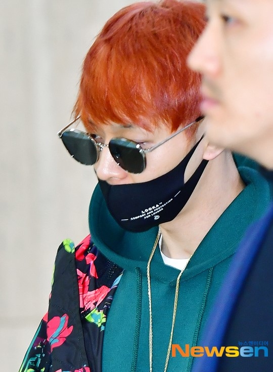 PHOTO】JYJ ユチョン、日本でのソロコンサートを終えて帰国…派手な