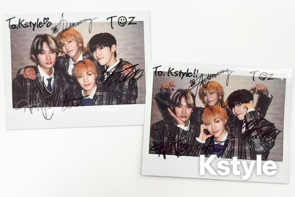 終了しました】TOZ直筆サイン入りポラを2名様に！応募はフォロー