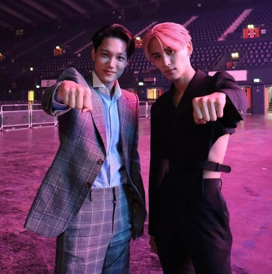 SF9 ユテヤン、憧れの先輩EXO カイとの対面に感激！身長180cm超えの