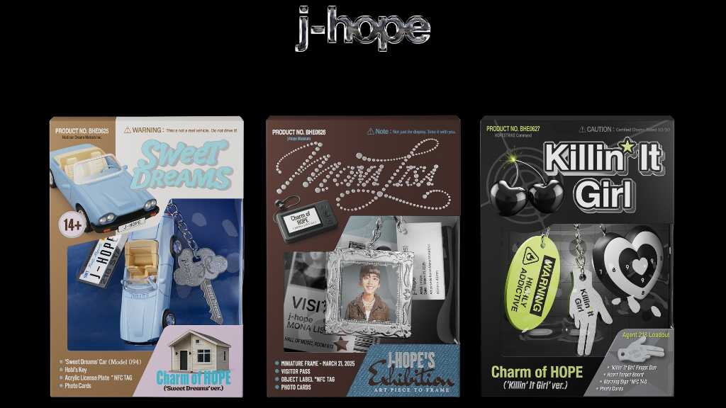 BTSのJ-HOPE、キーリング型アルバム「Charm of HOPE」を7月11日に