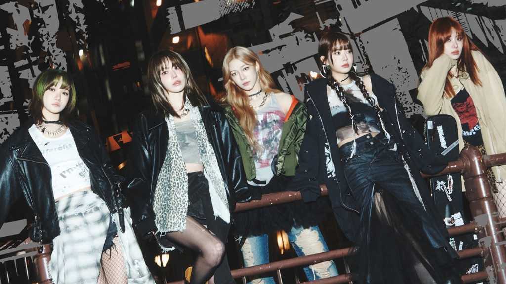 LE SSERAFIM、日本4thシングル「DIFFERENT」ジャケット写真＆アート