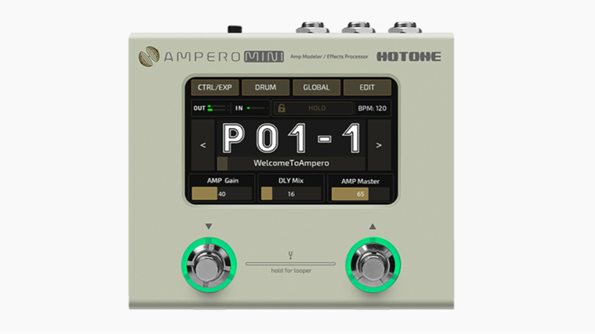 Hotone unveils the palm-sized Ampero Mini – and at $255 it might