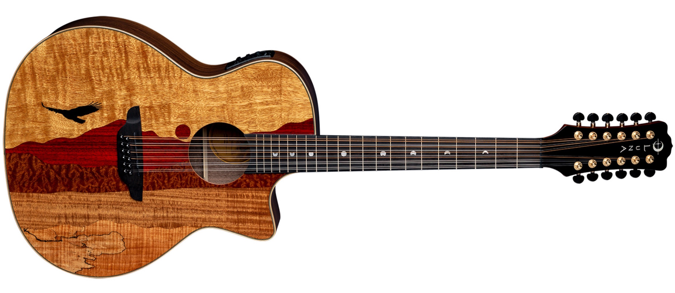 Luna Guitars takes flight with the Vista Eagle Tropical Wood