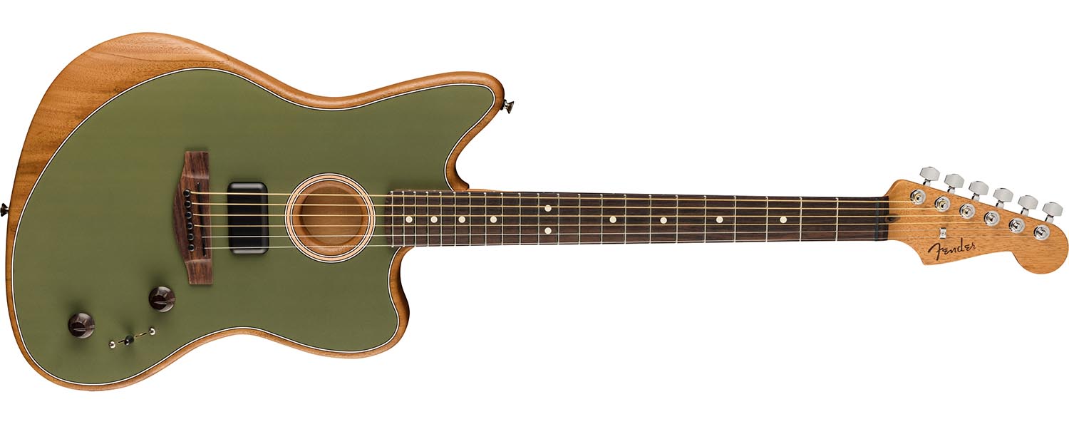 Fender adds the Jazzmaster to its Mexican-built Acoustasonic