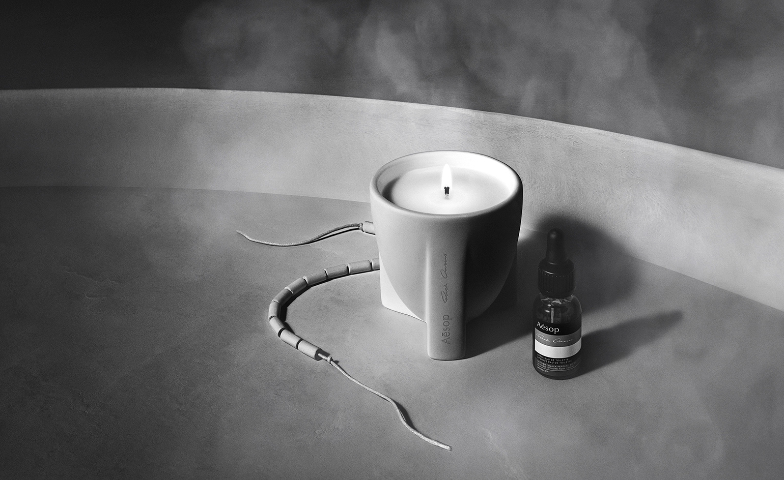 Rick Owens launches a fragrance in collaboration with Aesop