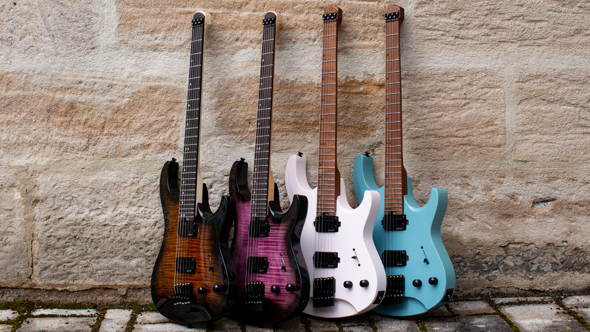 Harley Benton decks out Dullahan headless guitar range with new