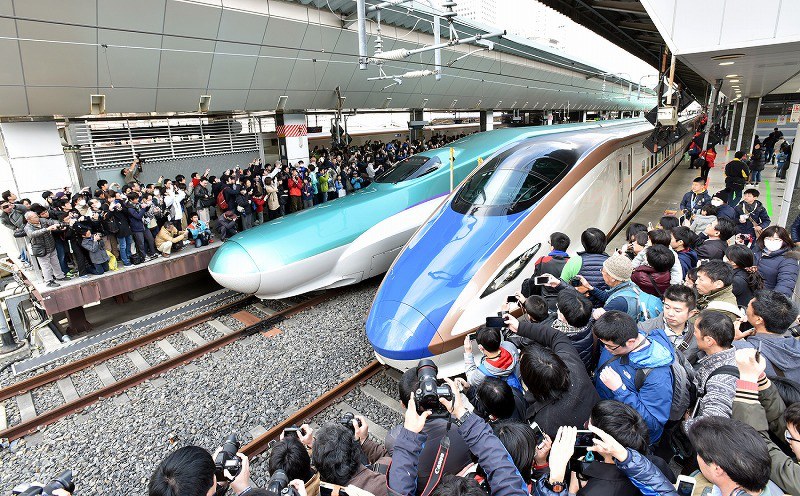 北海道新幹線：新青森―新函館北斗が開業 [写真特集34/34] | 毎日新聞