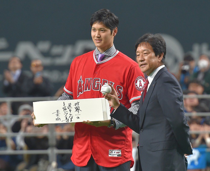 大谷投手：札幌ドームでファンに別れ「もっと強く、成長」 [写真特集3