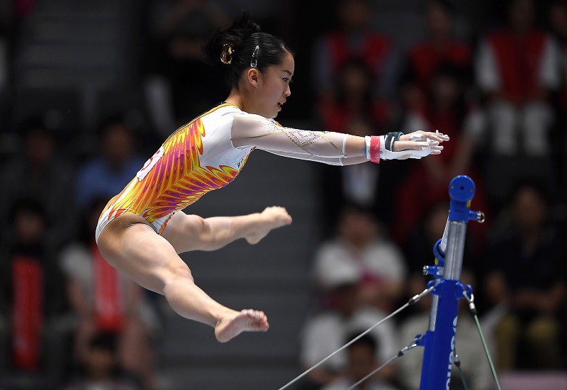 女子体操全日本種目別選手権 寺本明日香が床運動で初優勝 [写真特集10