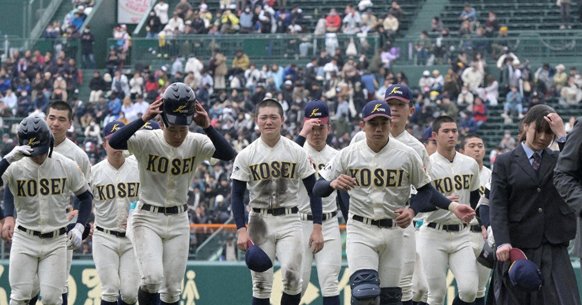 センバツ高校野球 八戸光星、8強逃す 再三の好機、あと1点 ／青森