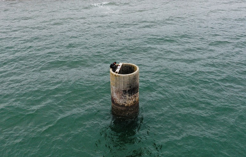 戦後80年へ：海につかったままの「戦後」（その1） 183体遺骨眠る