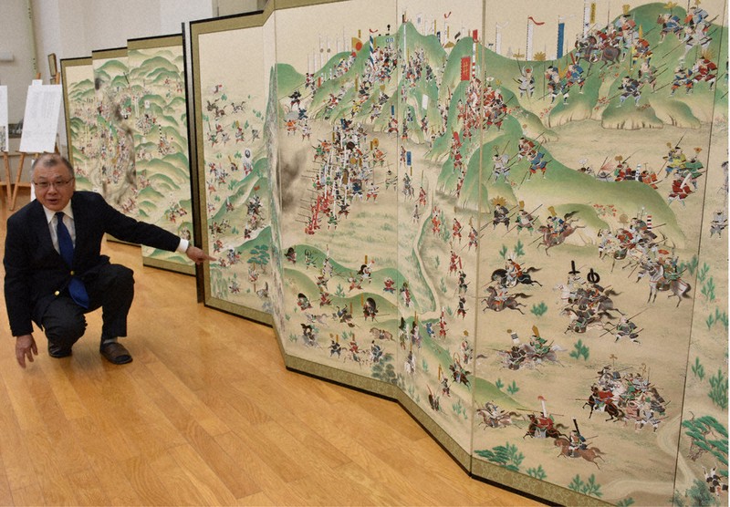 長篠・長久手合戦図屏風、愛知芸大が復元模写 あすから公開 「本物