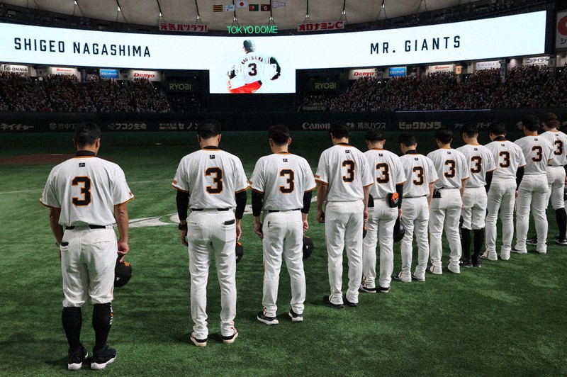 プロ野球：プロ野球 阪神3－0巨人 長嶋さん追悼試合 背番号3、重み