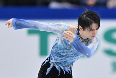 羽生結弦、フリーは「もちろん4回転半に挑戦」 全日本フィギュア