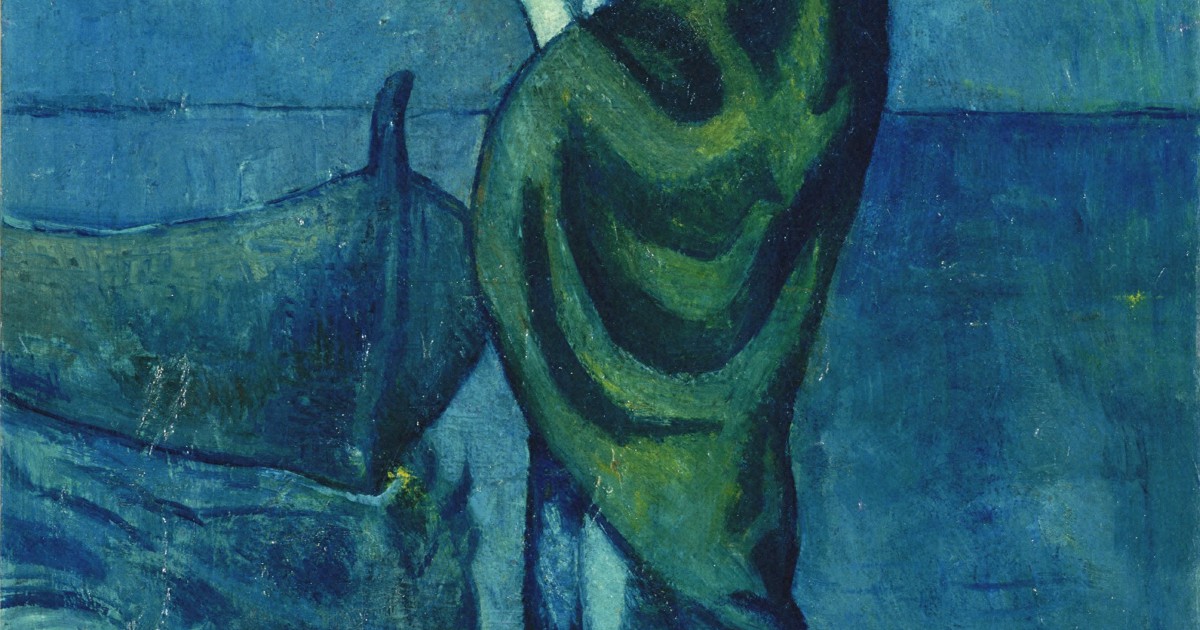 ピカソの絵に新発見 「海辺の母子像」下3層に子供や男性を描く | 毎日新聞