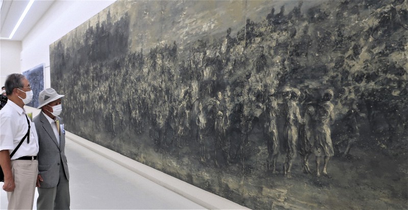 中国人画家が描いた旧満州引き揚げ 「一九四六」神戸展始まる | 毎日新聞