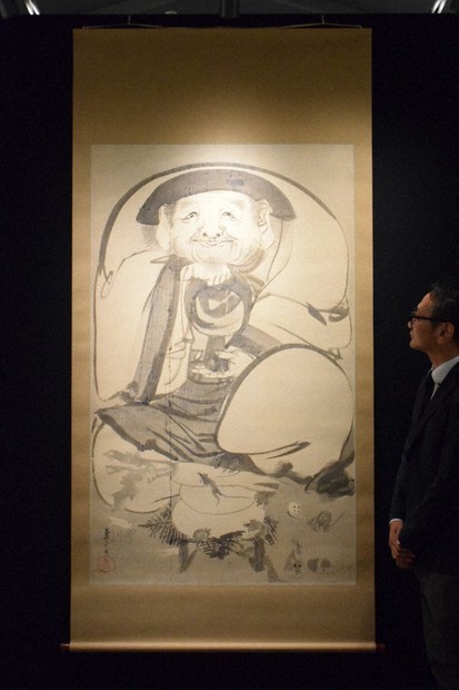 長沢芦雪の大作「大黒天図」、半世紀ぶり発見 京都で10月公開 | 毎日新聞