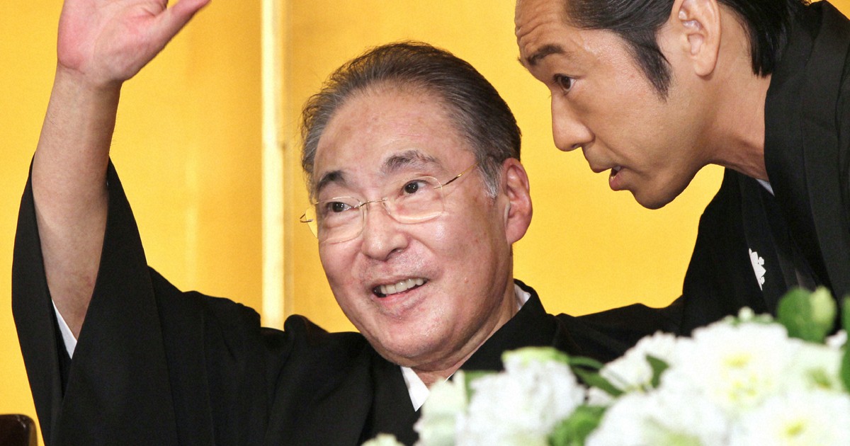 二代目市川猿翁さん死去 83歳 古典の復活、スーパー歌舞伎で新風