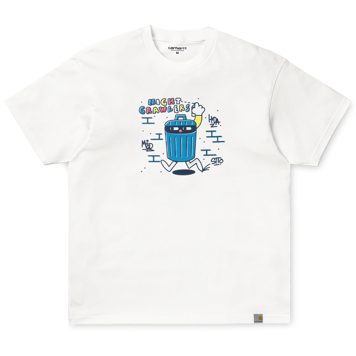 Carhartt WIPらとのコラボアイテムも展開。グラフィティアーティスト