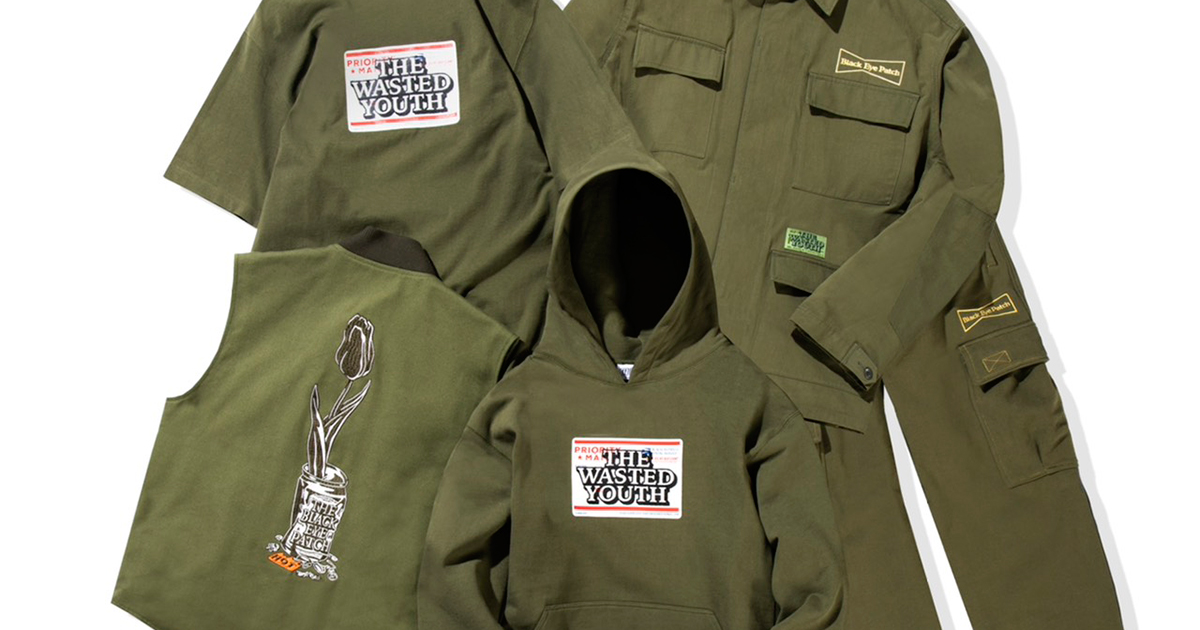 BlackEyePatch × Wasted Youthが心斎橋PARCOでローンチ