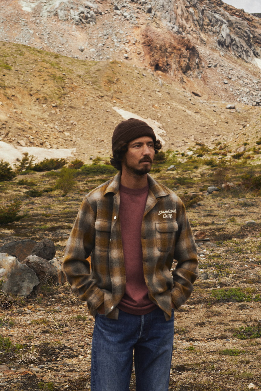 Standard Californiaのオーセンティックなウールシャツ