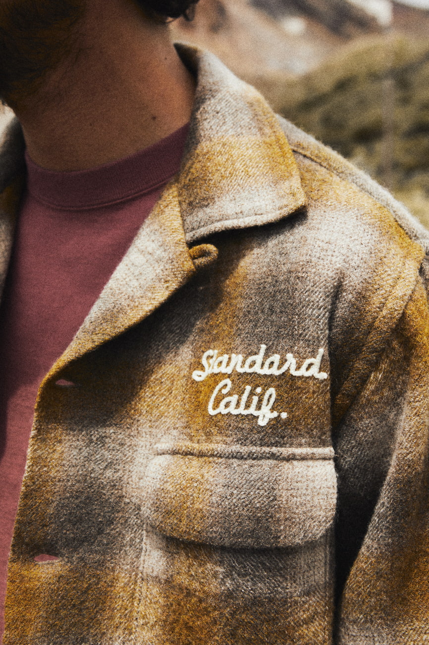 Standard Californiaのオーセンティックなウールシャツ