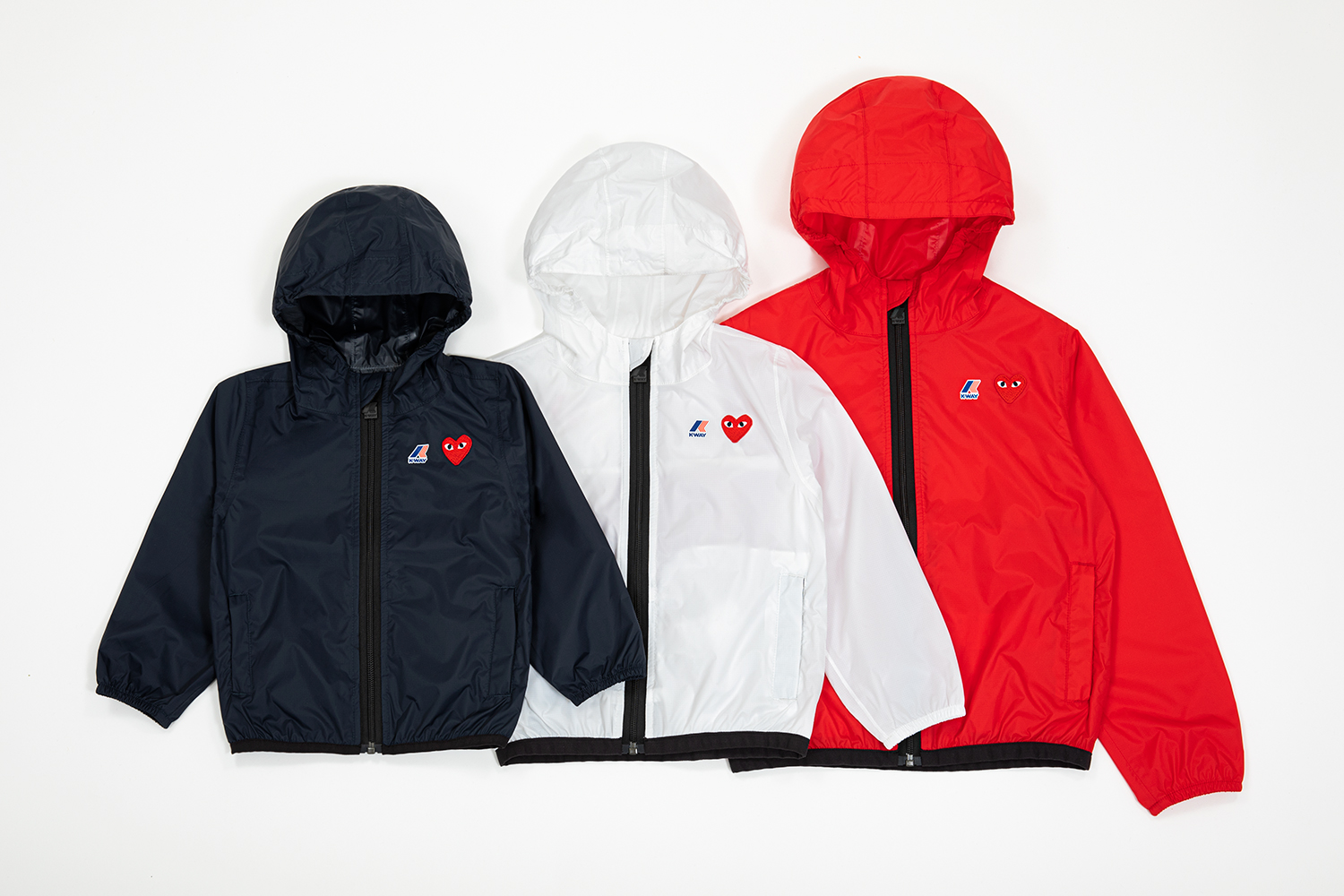 PLAY COMME des GARÇONS × K-WAYの新作アイテムが12月16日に発売