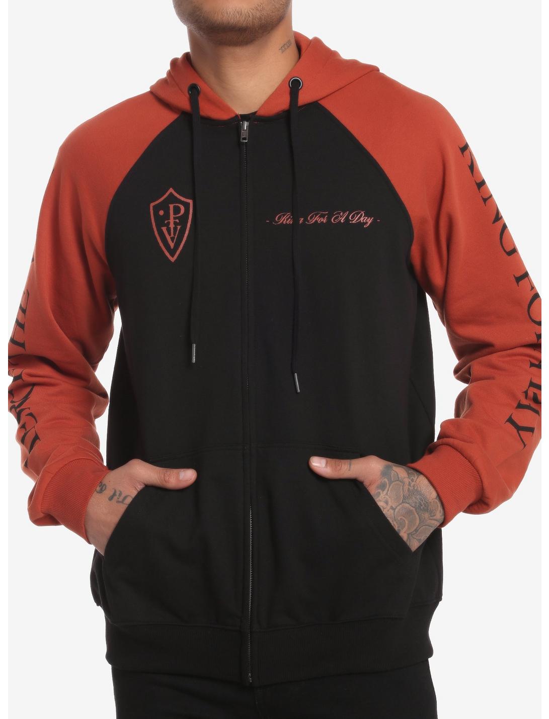 Pierce The Veil King For A Day Color-Block Hoodie | Hot Topic