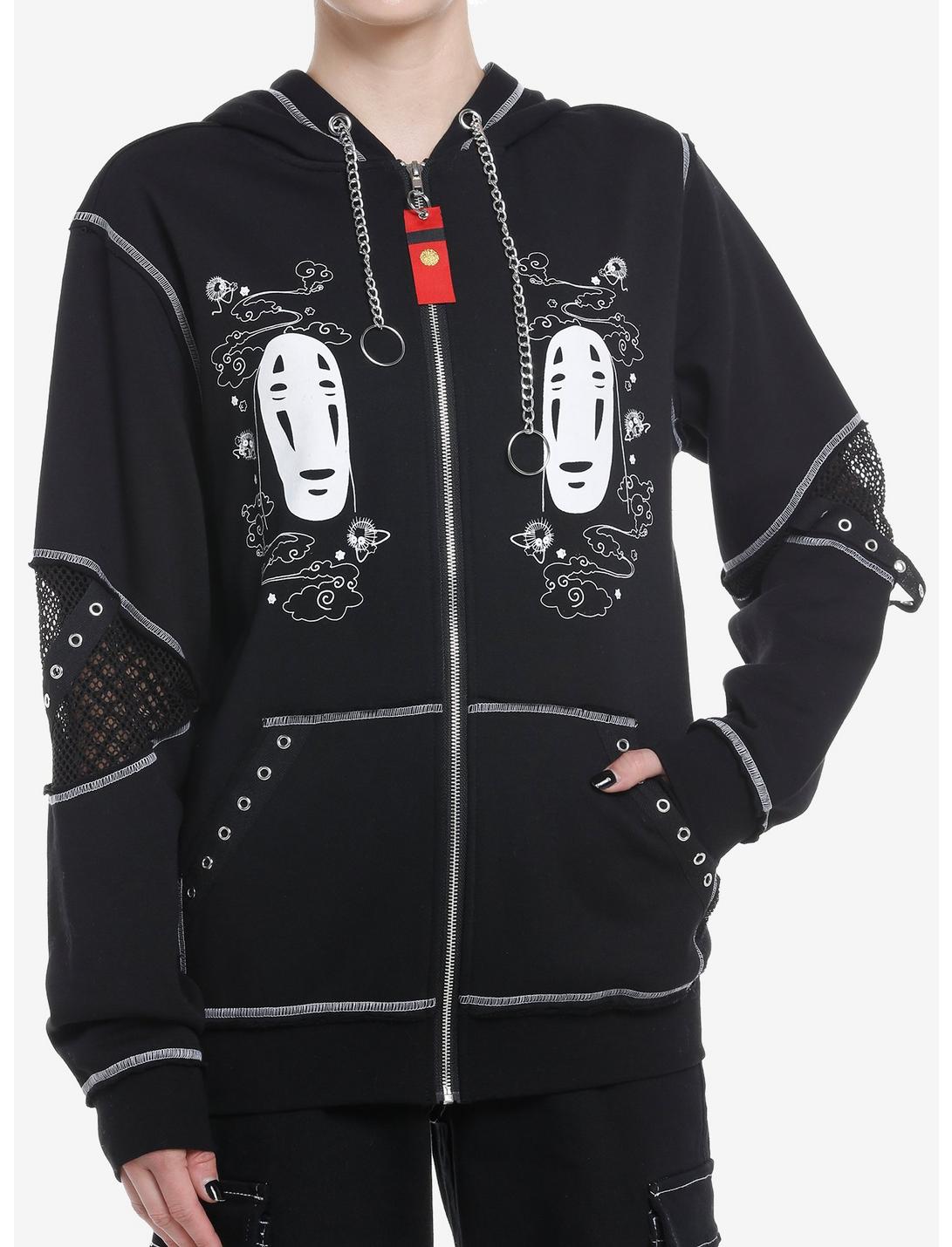 Studio Ghibli Spirited Away No-Face Hardware Girls Oversized