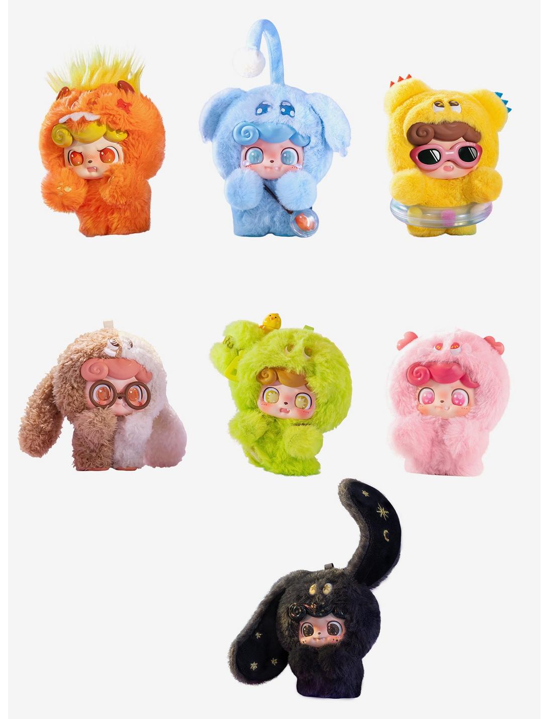 Jotoys Q.Kid Emotional Hairy Monsters Series Blind Box Plush Bag