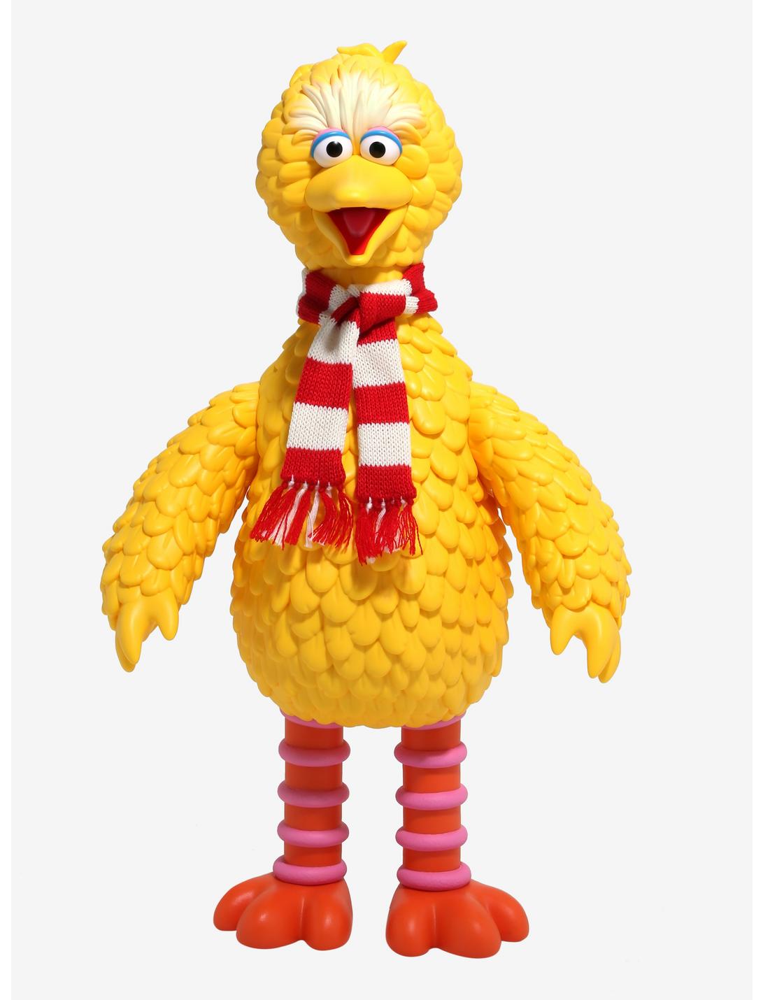 Super7 Sesame Street Supersize Big Bird with Scarf Vinyl Figure