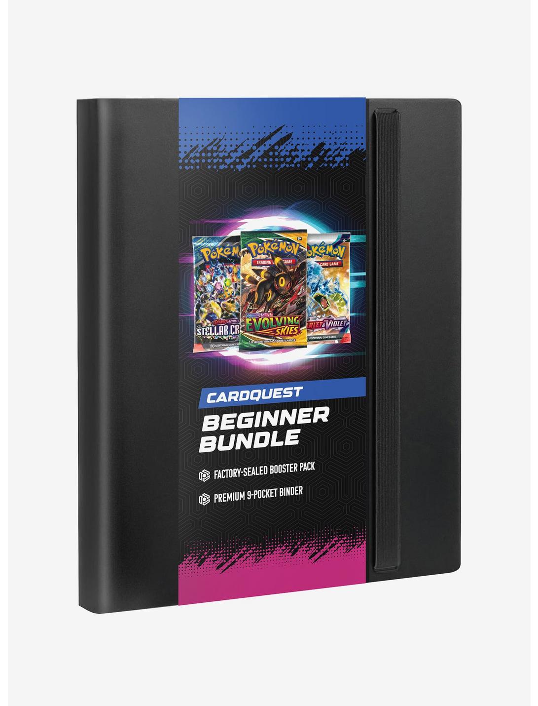 Pokémon Cardquest Beginner Binder & Mystery Booster Pack Set | Hot