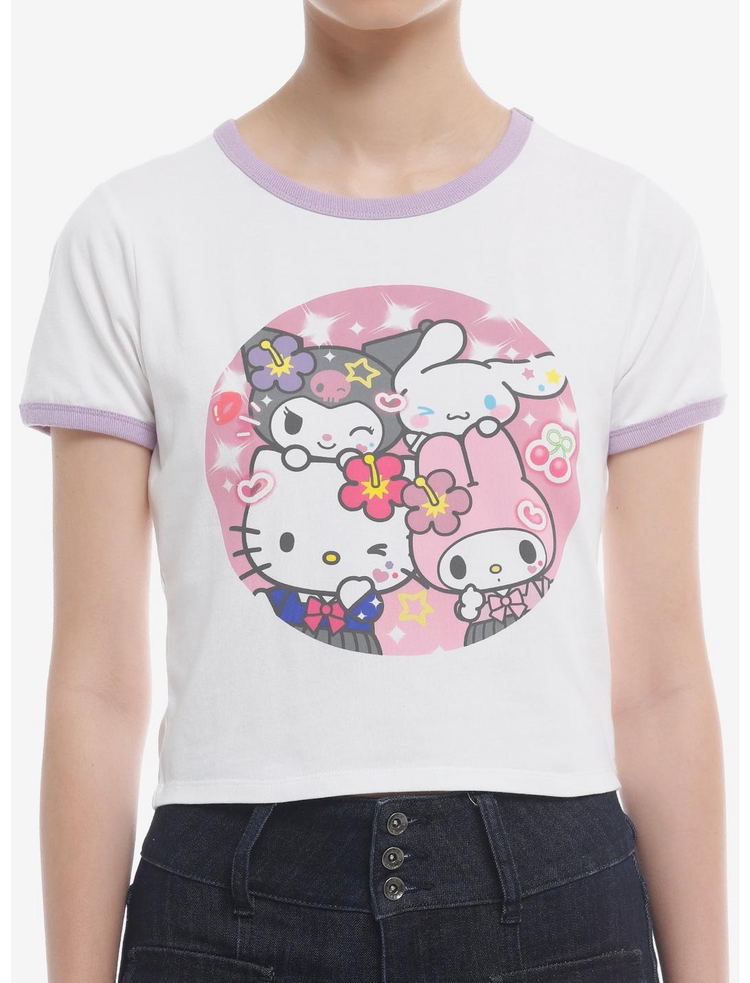 Hello Kitty And Friends Kogyaru Ringer Girls Baby T-Shirt | Hot Topic