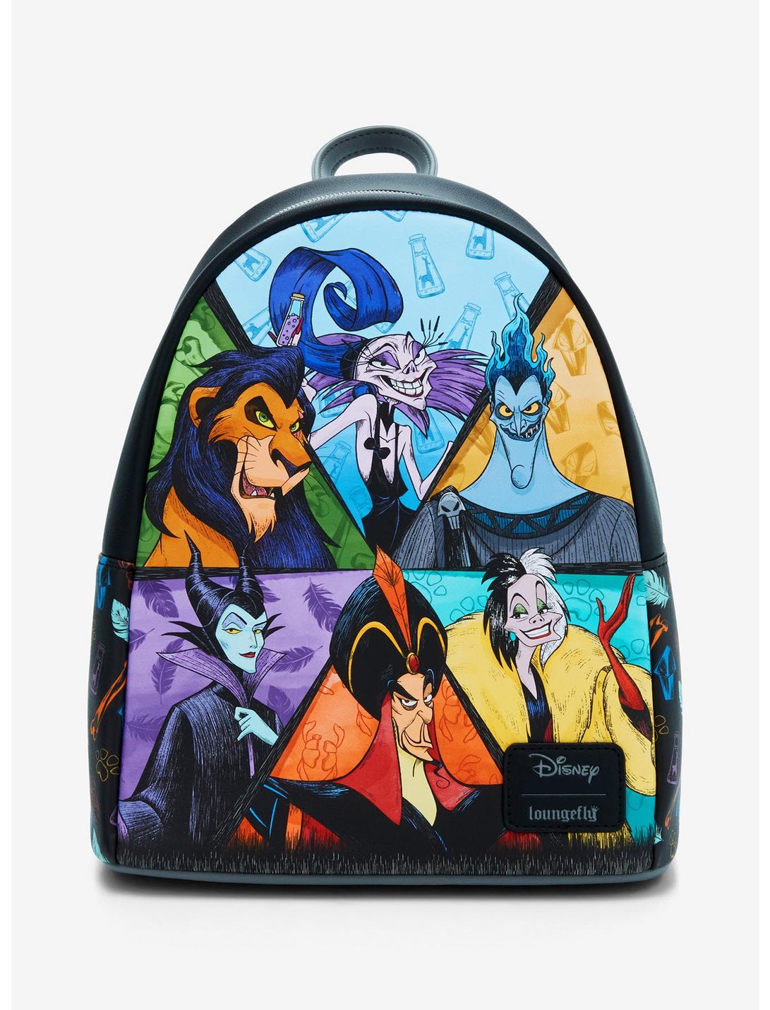 Loungefly Disney Villains Group Mini Backpack | Hot Topic