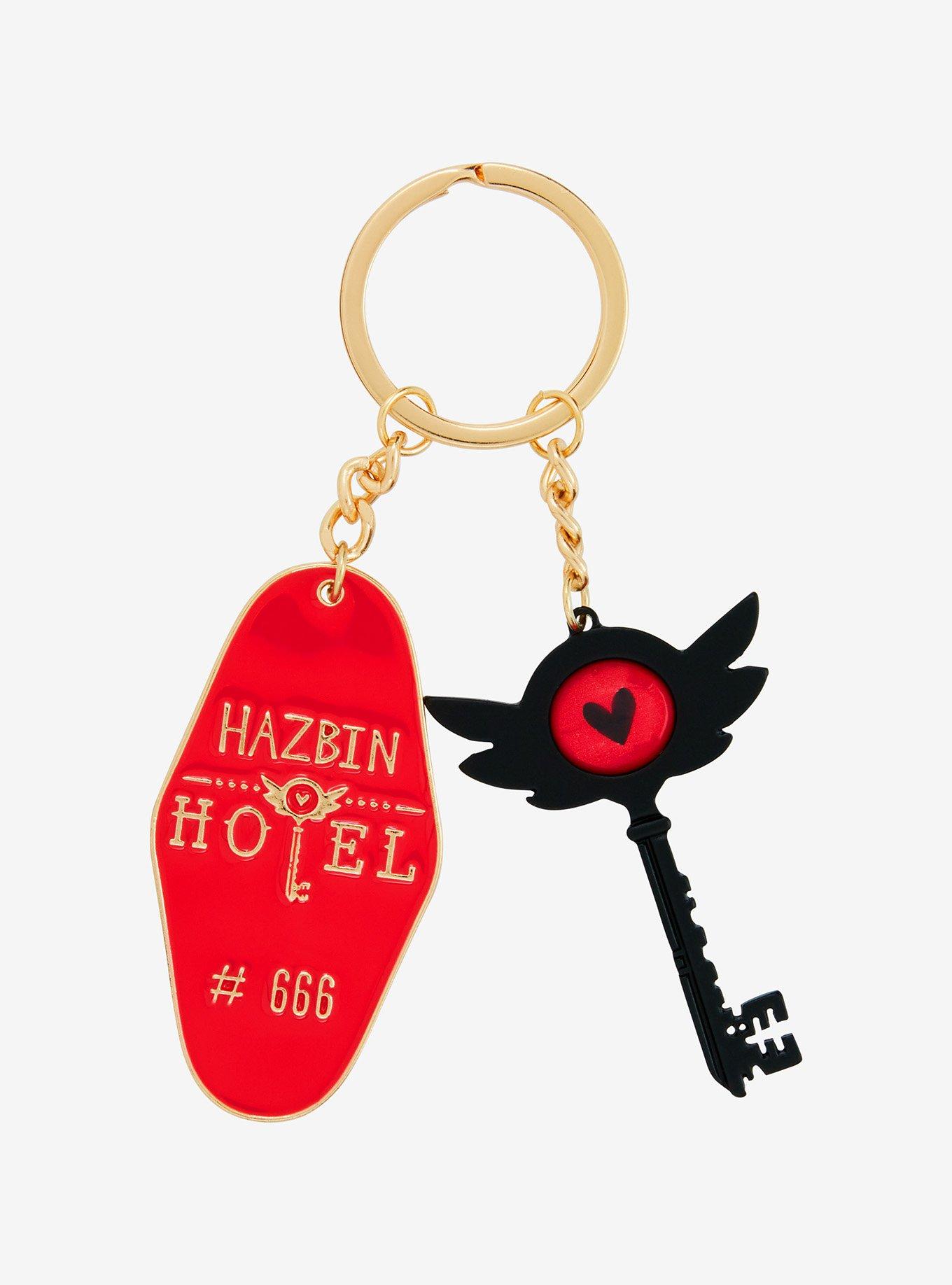 Hazbin Hotel KeeKee Tag Key Chain | Hot Topic
