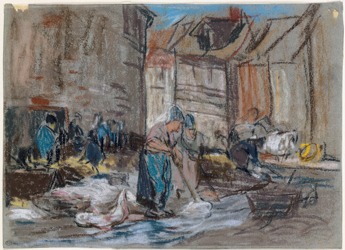 La Rade de Villefranche - Eugène Boudin | Musée d'Orsay